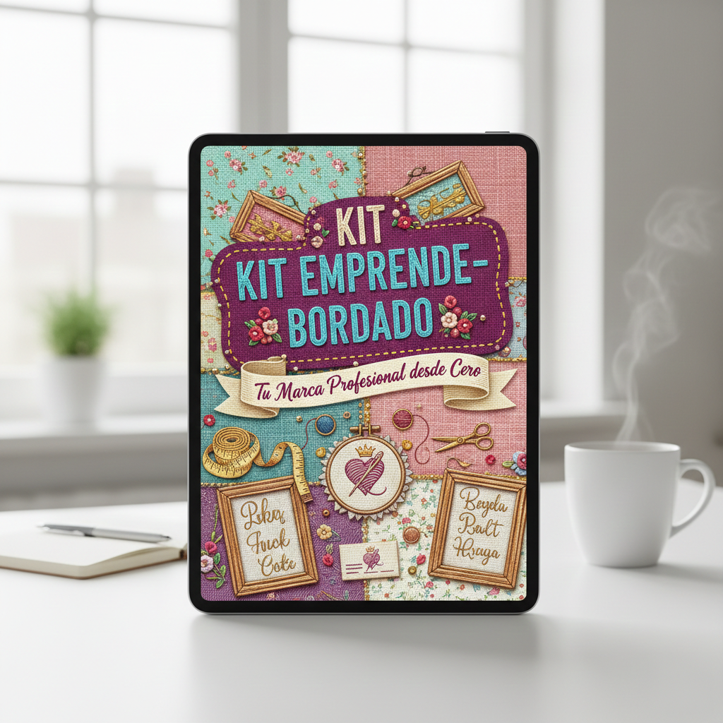 Masterclass Emprende-Bordado: Crea tu Marca Profesional desde Cero